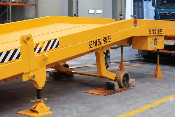 mobile dock leveler