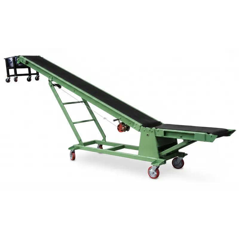 potable double belt conveyor